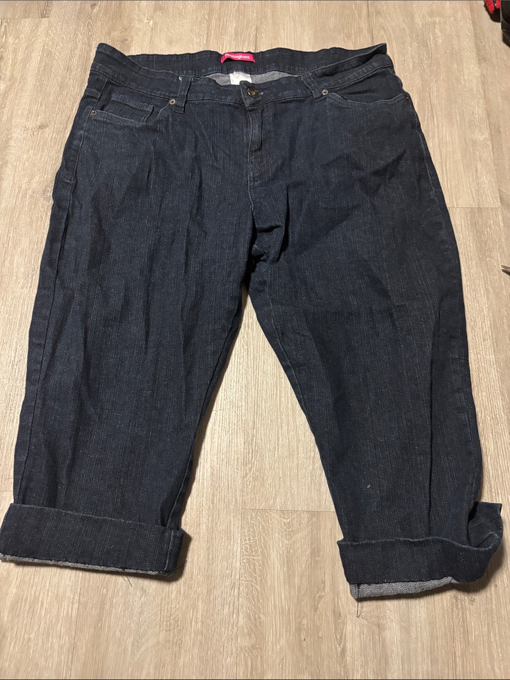 Penningtons Dark Indigo Denim Capri Pants